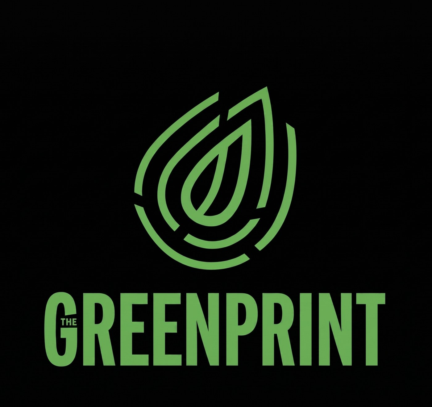 The Greenprint wordmark and leaf