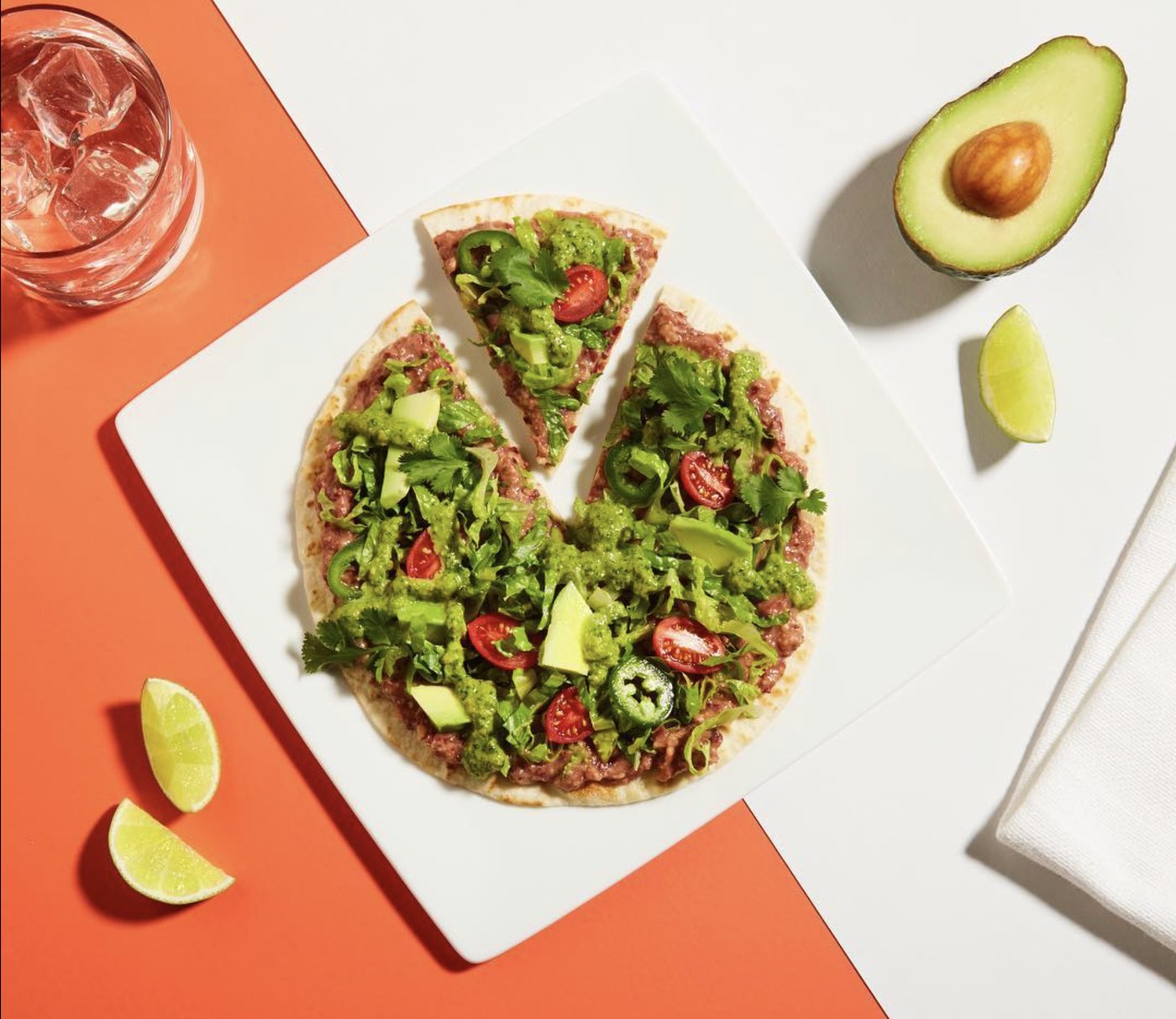 Vegan flatbread from the 22 Days plan