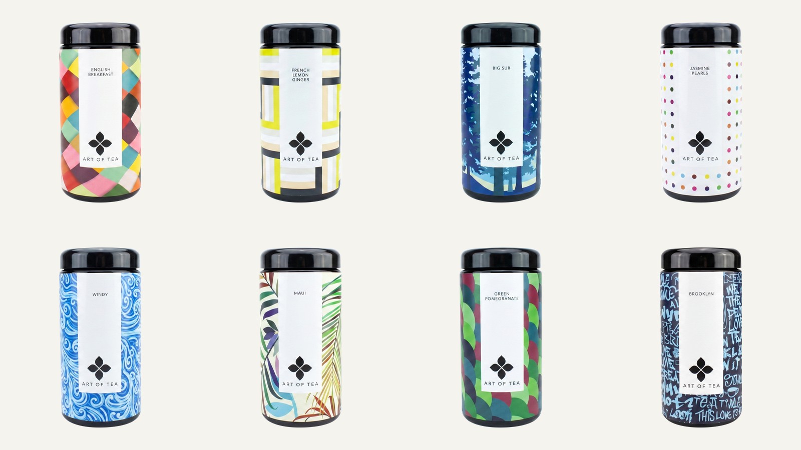 The Art of Tea range — a unique pattern for every blend