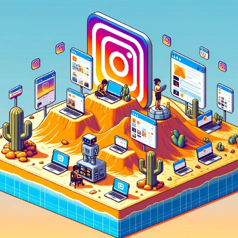 Instagram platform land